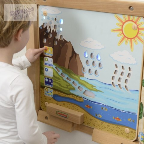 MASTERKIDZ Tablica Edukacyjna Obieg Wody MASTERKIDZ Tablica Edukacyjna Obieg Wody