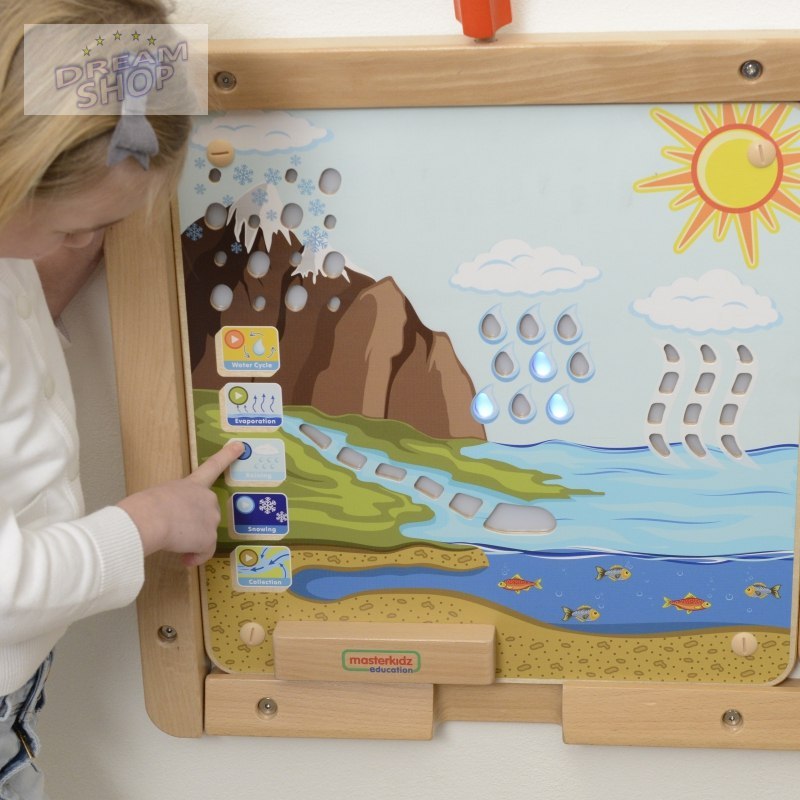 MASTERKIDZ Tablica Edukacyjna Obieg Wody MASTERKIDZ Tablica Edukacyjna Obieg Wody