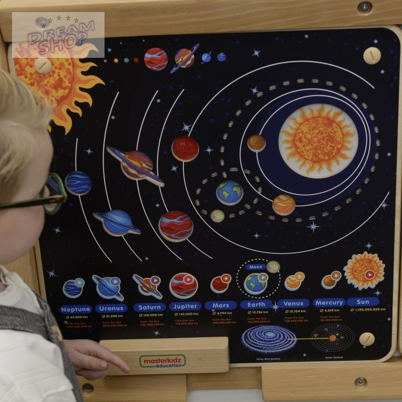 MASTERKIDZ Tablica Edukacyjna Układ Słoneczny MASTERKIDZ Tablica Edukacyjna Układ Słoneczny
