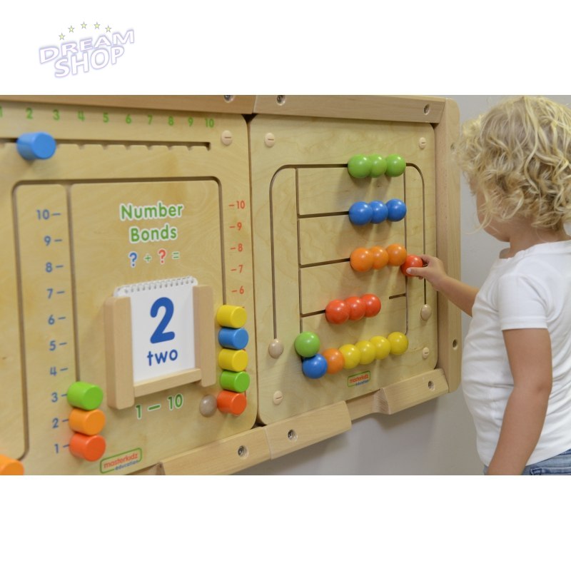 MASTERKIDZ Tablica Ścienna Edukacyjna Labirynt Koraliki MASTERKIDZ Tablica Ścienna Edukacyjna Labirynt Koraliki