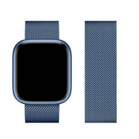 Pasek do Apple Watch Forcell F-Design FA03 magnetyczny stal 38 / 40 / 41 mm niebieski