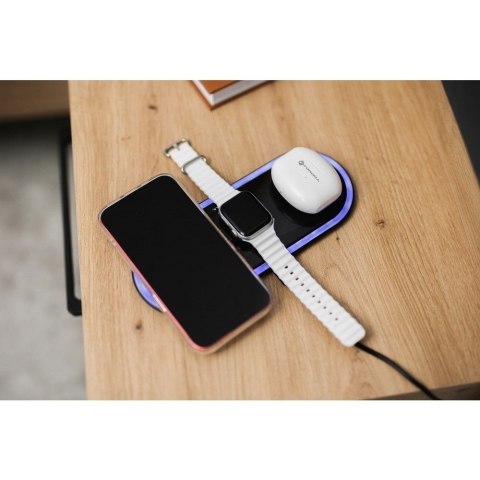 Pasek do Apple Watch Forcell F-Design FA12 dziurki silikon 42 / 44 / 45 / 49 mm zólty