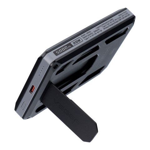Powerbank Veger Wallet Tracker W0582 MFi PD 20W 5000 mAh czarny
