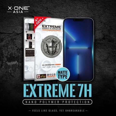 Protektor LCD X-ONE Extreme Shock Eliminator 4th gen. Matowe - do iPhone 13 Pro Max/14 Plus
