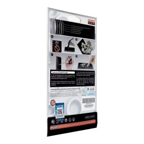 Protektor LCD X-ONE Extreme Shock Eliminator 4th gen. Matowe - do iPhone 15 Pro Max