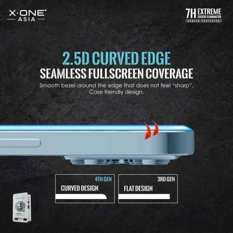 Protektor LCD X-ONE Extreme Shock Eliminator 4th gen. - do iPhone 13 Pro Max/14 Plus