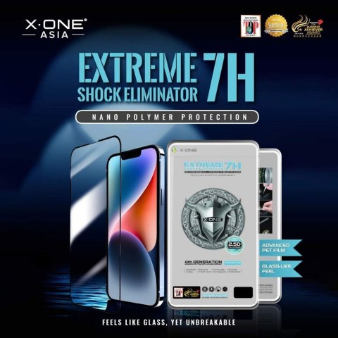 Protektor LCD X-ONE Extreme Shock Eliminator 4th gen. - do iPhone 14 Pro/15