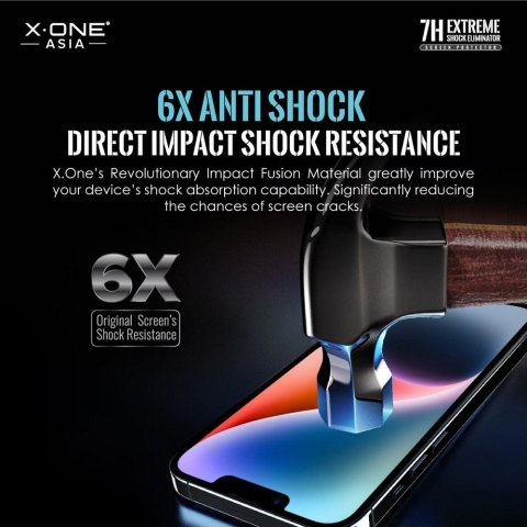 Protektor LCD X-ONE Extreme Shock Eliminator 4th gen. - do iPhone 14 Pro/15