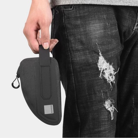 SAHOO torba rowerowa na ramę rowerową z zamkiem 0,3L 122035 czarna