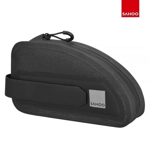 SAHOO torba rowerowa na ramę rowerową z zamkiem 0,3L 122035 czarna