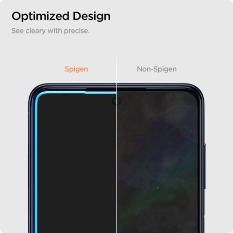 SPIGEN szkło hartowane GLAS.TR"EZ FIT" 2-pack do SAMSUNG M54 5G transparent