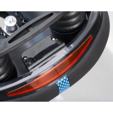 Siodełko rowerowe z wbudowaną lampką LED FSBSD-232-1 czarne