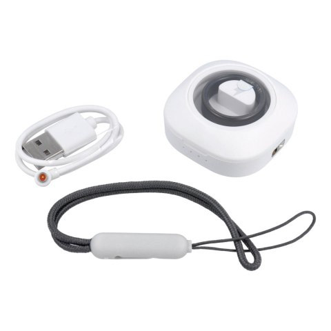 Smart Ring R11M- inteligentny pierścień ze stali ze stacją ładującą rozmiar 7 (17,3mm) czarny