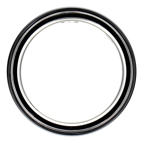 Smart Ring R8- inteligentny pierścień ceramiczny ze stacją ładującą rozmiar 18mm czarny