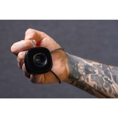 Smart Ring R8- inteligentny pierścień ceramiczny ze stacją ładującą rozmiar 18mm czarny