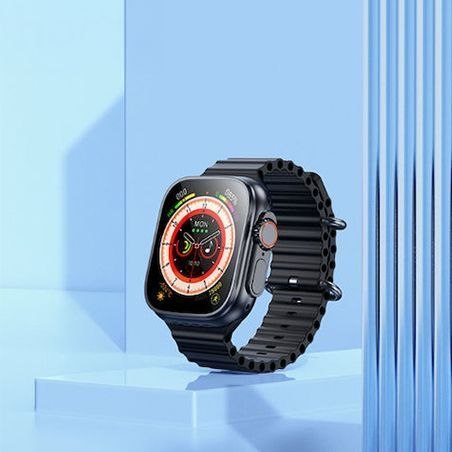 Smartwatch Hoco 1,96" TFT 4G z fukcją rozmowy DYD01 czarny