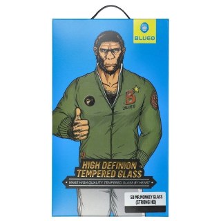 Szkło Hartowane 5D Mr. Monkey Glass - Apple iPhone 14 Pro Max czarny (Anti-Static Strong HD)