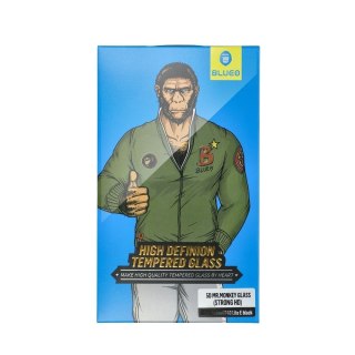 Szkło Hartowane 5D Mr. Monkey Glass - Apple iPhone 15 Plus / 16 Plus czarny (Anti-Static Strong HD)