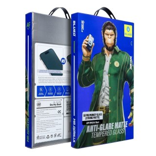 Szkło Hartowane 5D Mr. Monkey Glass - Apple iPhone 17 Air czarny (Anti-Glare Strong Matte)