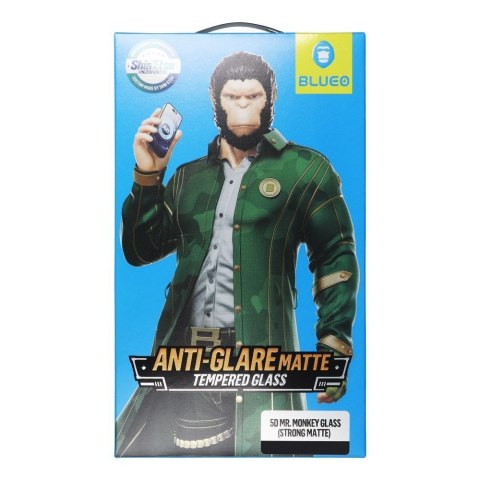 Szkło Hartowane 5D Mr. Monkey Glass - Apple iPhone XR / 11 czarny (Anti-Glare Strong Matte)