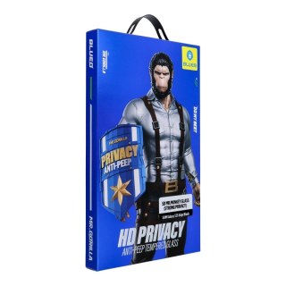 Szkło Hartowane 5D Mr. Monkey Glass - do Samsung Galaxy S25 Edge czarny (Anti-Peep Strong Privacy)