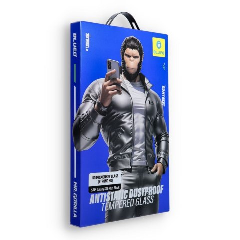 Szkło Hartowane 5D Mr. Monkey Glass - do Samsung Galaxy S26 Plus czarny (Strong HD - działający czytnik)