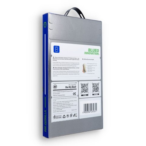 Szkło Hartowane 5D Mr. Monkey Glass - do Samsung Galaxy S26 Plus czarny (Strong HD - działający czytnik)