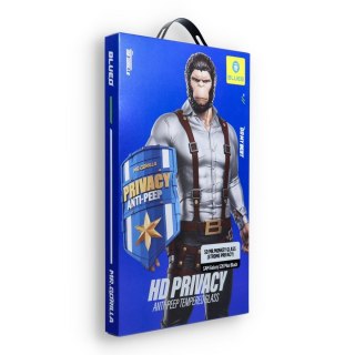 Szkło Hartowane 5D Mr. Monkey Glass - do Samsung Galaxy S26 Plus czarny (Strong Privacy - działający czytnik)