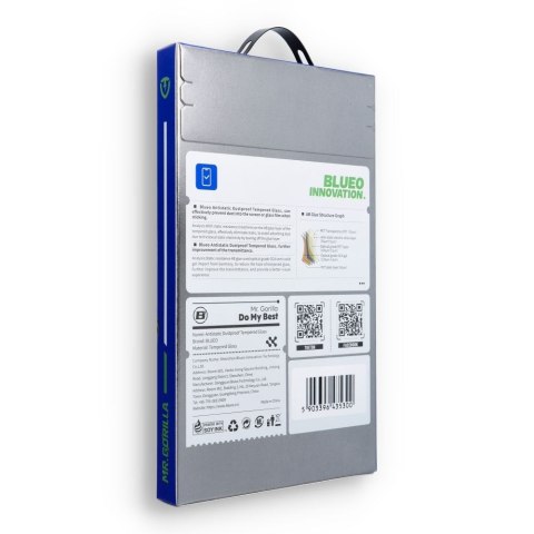 Szkło Hartowane 5D Mr. Monkey Glass - do Samsung Galaxy S26 czarny (Strong HD - działający czytnik)