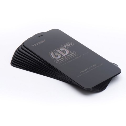 Szkło Hartowane 6D Pro Veason Glass (SET 10in1) - do Iphone 14 Pro czarny