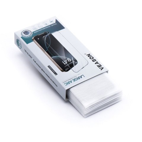 Szkło Hartowane 6D Pro Veason Glass (SET 10in1) - do Iphone 14 Pro czarny