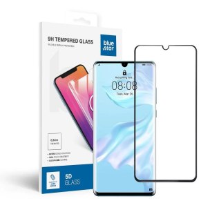 Szkło hartowane do Huawei P30 PRO (full glue / case friendly) Blue Star 5D czarne