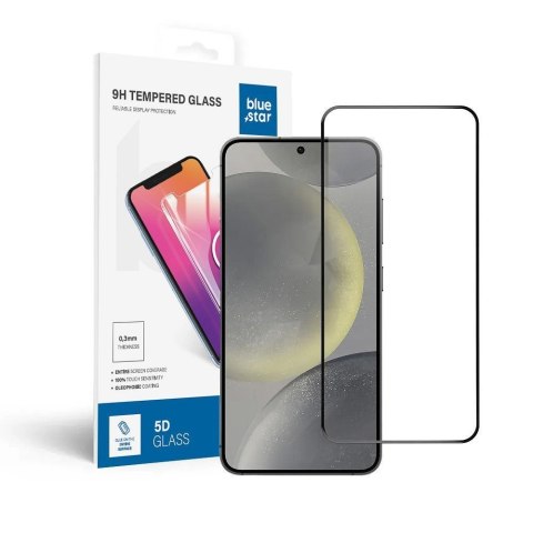 Szkło hartowane do Samsung Galaxy S24 (full glue / case friendly) Blue Star 5D czarne