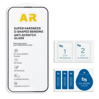 Szkło hartowane do iPhone 15 PLUS / 16 PLUS Blue Star 5D AR czarne