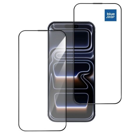 Szkło hartowane do iPhone 15 PRO MAX Blue Star 5D AR czarne