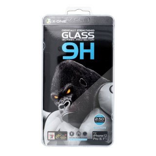 Szkło hartowane X-ONE Full Cover Extra Strong Matowe - do iPhone 14 Pro Max (full glue) czarny