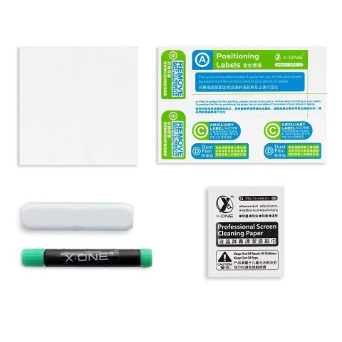 Szkło hartowane X-ONE UV PRO - do Samsung Galaxy S21 Ultra (case friendly) - działający czytnik