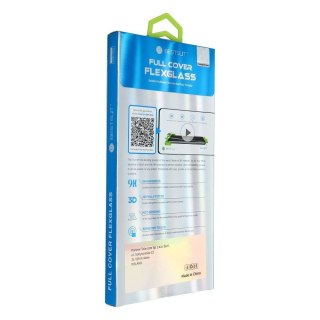 Szkło hybrydowe Bestsuit Flexible 5D Full Glue do Samsung Galaxy Note 10+ czarny (Hot Bending) - działający czytnik