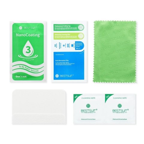 Szkło hybrydowe Bestsuit Flexible 5D Full Glue do Samsung Galaxy S26 Ultra czarny (działający czytnik)