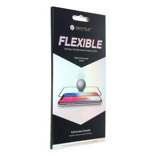 Szkło hybrydowe Bestsuit Flexible 5D Full Glue do iPhone 14 Pro Max czarny