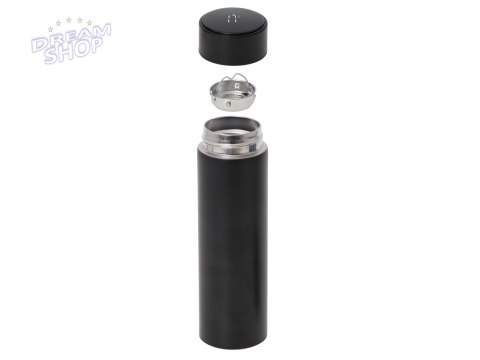 Kubek termiczny termos smart LED 500ml czarny