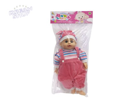 Lalka Maja bobas z dźwiękiem różowa 40cm Lalka Maja bobas z dźwiękiem różowa 40cm