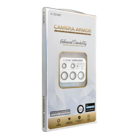 Szkło szafirowe X-ONE na obiektyw aparatu Camera Armor - do Samsung Galaxy S25 Ultra