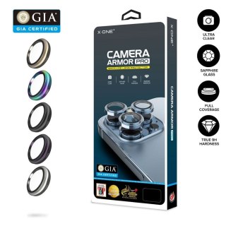 Szkło szafirowe X-ONE na obiektyw aparatu Camera Armor - do Samsung Galaxy S25 Ultra