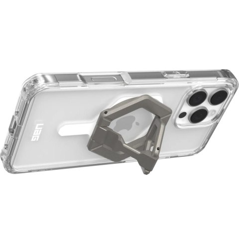 UAG Urban Armor Gear futerał PLYO kompatybilny z MagSafe oraz Magnetic Ring Stand do IPHONE 16 Pro Max ice-white / titanium