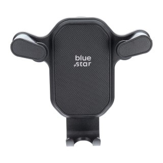 Uchwyt na telefon do samochodu grawitacyjny Blue Star Triangular do kratki czarny
