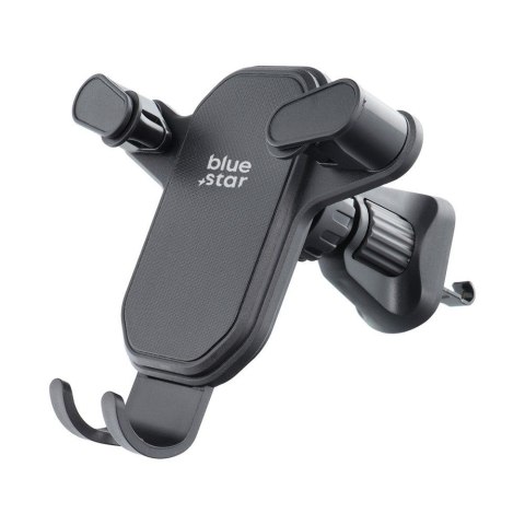 Uchwyt na telefon do samochodu grawitacyjny Blue Star Triangular do kratki czarny