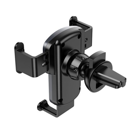 Uchwyt na telefon do samochodu grawitacyjny Hoco do kratki CA103 czarny