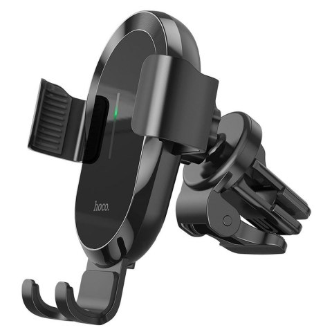 Uchwyt na telefon do samochodu indukcyjny Hoco 15 W do kratki CA105 czarny