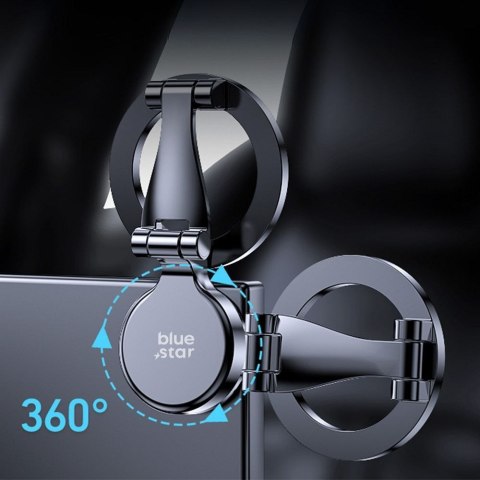 Uchwyt na telefon do samochodu magnetyczny Blue Star Easy View kompatybilny z MagSafe czarny